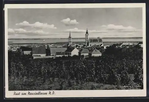 AK Rust a. Neusiedlersee, Ortsansicht