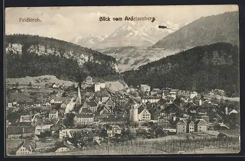 AK Feldkirch, Blick vom Ardetzenberg