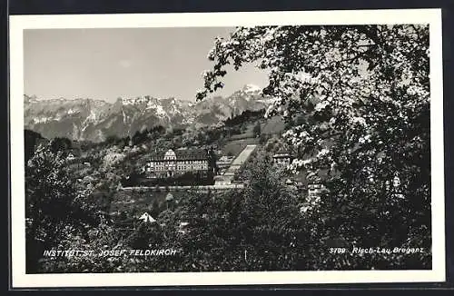 AK Feldkirch, Blick aufs Institut St. Josef