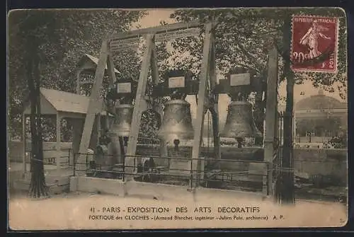 AK Paris, Exposition des Arts décoratifs 1925, Les Cloches de Corbie