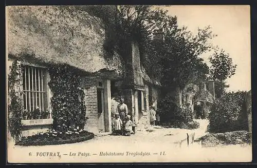 AK Vouvray, Les Patys, Habitations Troglodytes