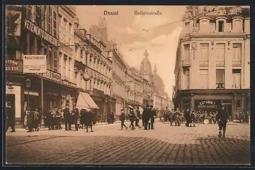 AK Douai, Partie an der Bellainstrasse