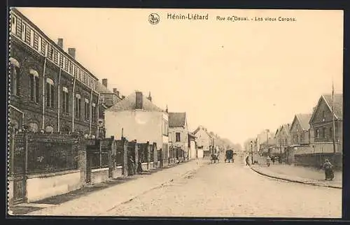 AK Henin-Lietard, Rue de Douai, les vieux Corons