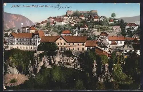 AK Jajce, Grand Hotel und Burg