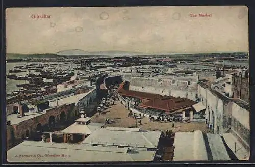 AK Gibraltar, The Market and surrounding buildings