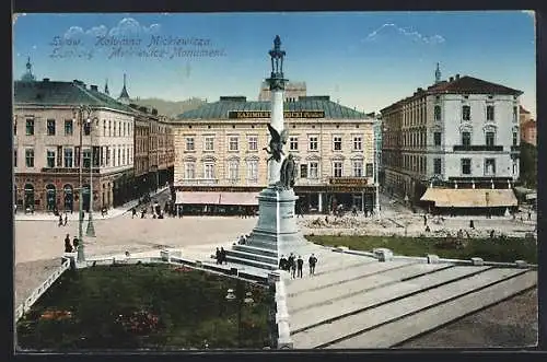 AK Lemberg, Mickiewicz-Monument