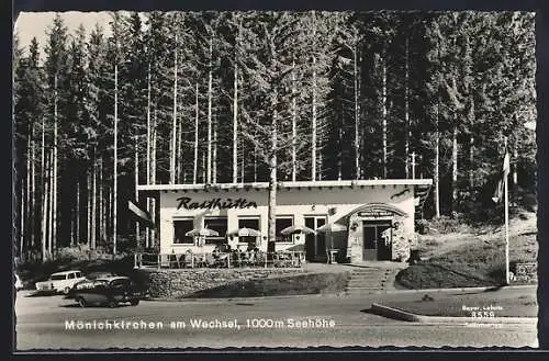 AK Mönichkirchen am Wechsel, Gaststätte Rasthütte Brettl-Bar