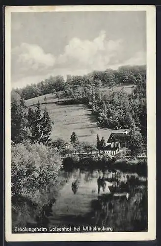 AK Wilhelmsburg, Erholungsheim Loisenhof am Wasser