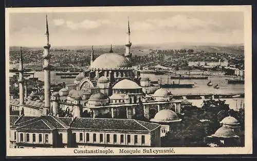 AK Constantinople, Mosquée Suleymanié