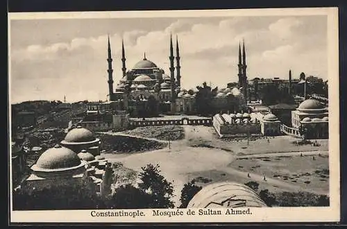 AK Constantinople, Mosquée de Sultan Ahmed