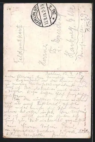 AK Berlin, Partie in der Friedrichstrasse, Ecke Leipziger Strasse