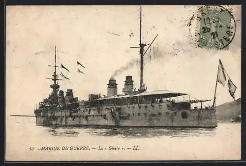 AK Marine de Guerre, la Gloire, Kriegsschiff