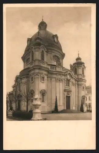 AK Berndorf, Ansicht der Margaretenkirche