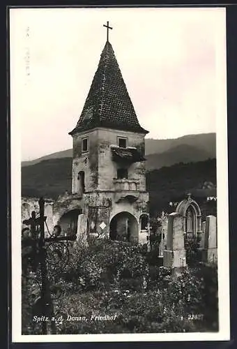 AK Spitz a. D. /Wachau, Partie am Pastorenturm