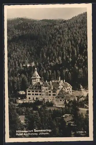 AK Semmering, Hotel Erzherzog Johann