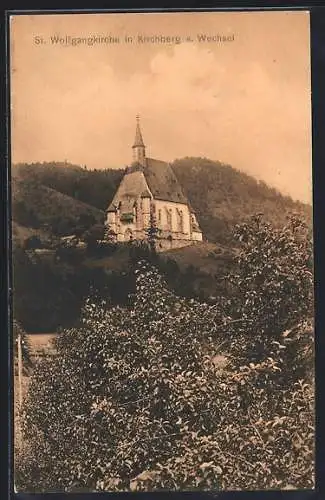 AK Kirchberg a. Wechsel, An der St. Wolfgangkirche