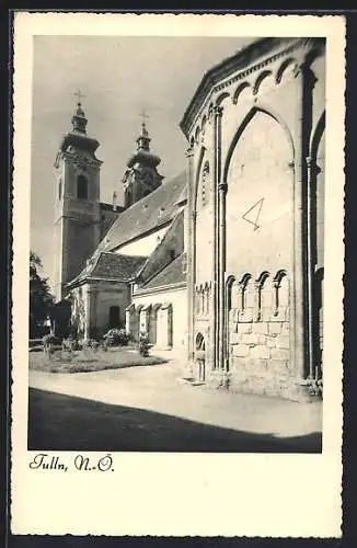 AK Tulln /N.-Ö., Ansicht der Kirche