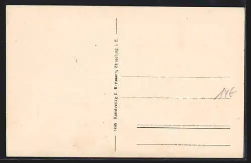 AK Schlettstadt, Kaserne König Karl