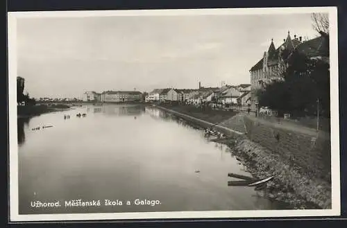 AK Uzhorod, Mestanska skola a Galago