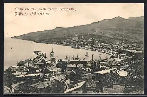 AK Yalta, Panorama du côté nord-est