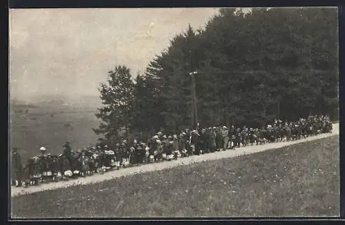 AK Stanislau, Evangel. Kinderheim auf der Flucht