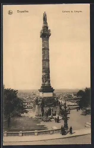 AK Brüssel / Bruxelles, Colonne du Congres