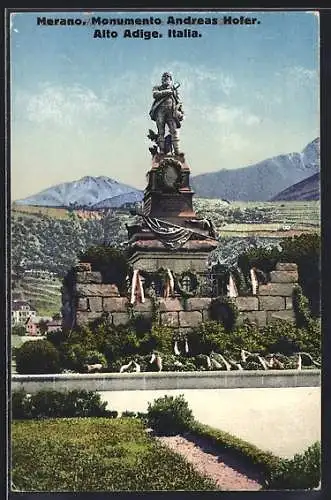 AK Merano / Meran, Monumento Andreas Hofer