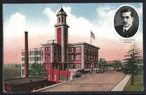 AK Des Moines, IA, Home of Successful Farming Pub Co., Portrait E. T. Meredith