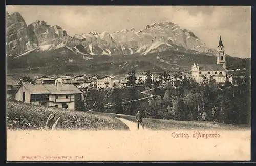 AK Cortina d`Ampezzo, Veduta generale