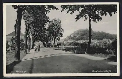 AK Homburg / Saar, Zweibrückerstrasse