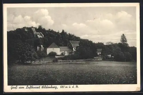 AK Wildenburg / Friesenhagen, Gutshof am Waldrand