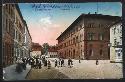 AK Kaiserslautern, Fruchthalle mit Hotel