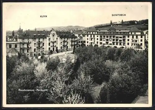 AK Zürich, Krankenhaus Theodosianum, Klinik und Sanatorium, Asylstrasse 120-130