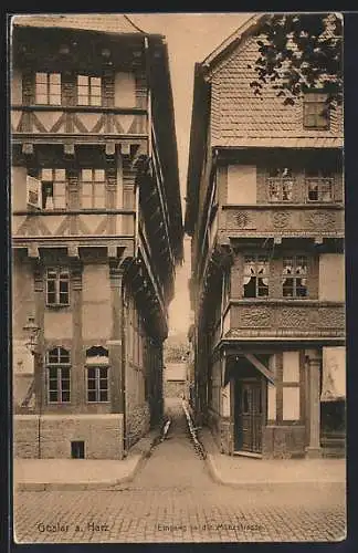 AK Goslar, Eingang in die Münzstrasse