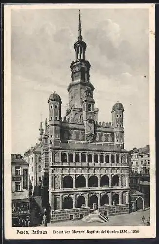 AK Posen / Poznan, Rathaus