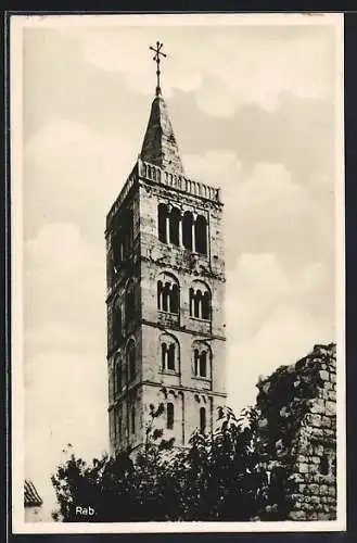 AK Rab, Blick auf den Turm