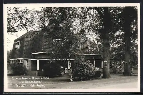 AK Hollandsche Rading, Hotel-Pension de Kersenboom, C. van Beek