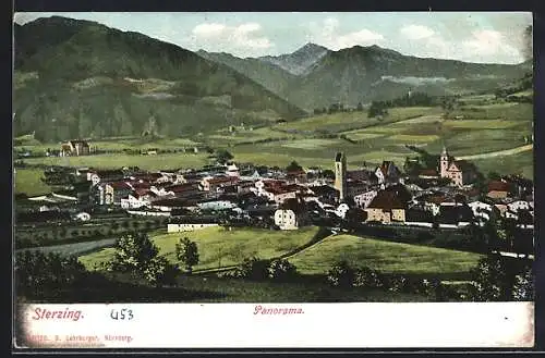 AK Sterzing, Panorama des Ortes