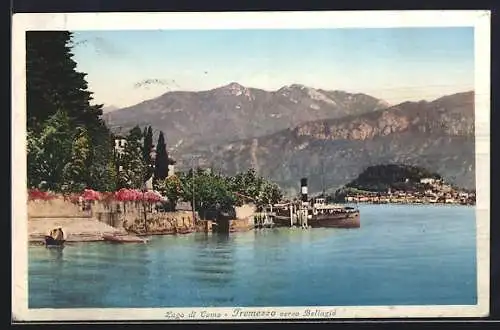 AK Tremezzo /Lago di Como, Tremezzo verso Bellagio
