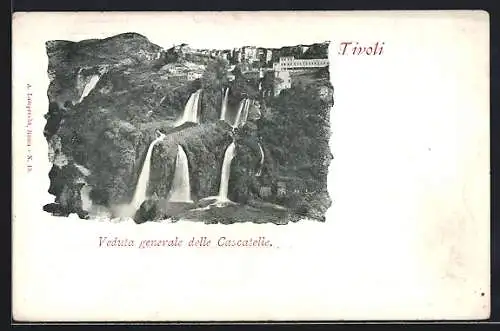 AK Tivoli, Veduta generale delle Cascatelle