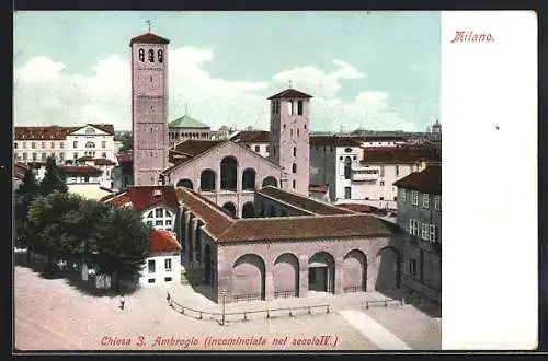 AK Milano, Chiesa S. Ambrogio