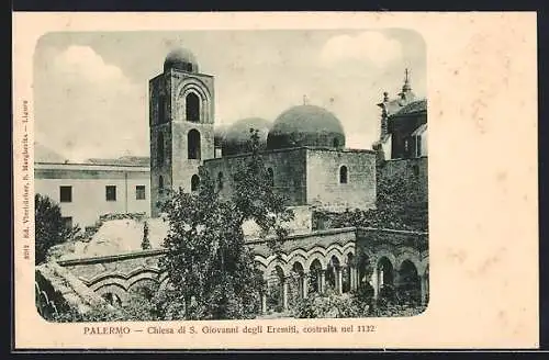 AK Palermo, Chiesa di S. Giovanni degli Eremiti, costruita nel 1132