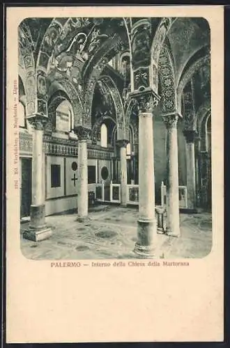 AK Palermo, Interno della Chiesa della Martorana