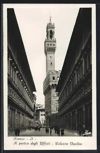 AK Firenze, Il portico degli Uffizii
