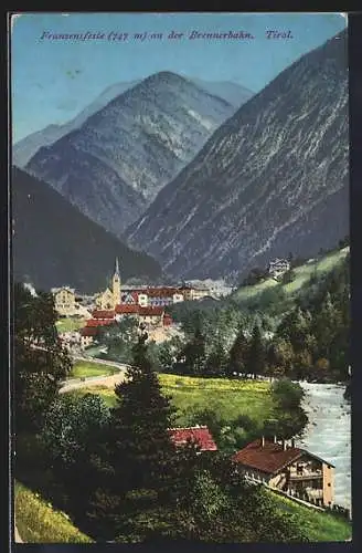 AK Franzensfeste /Tirol, Ortsansicht aus der Vogelschau