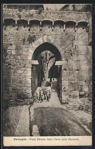 AK Perugia, Porta Etrusca detta l`arco della Mandorla