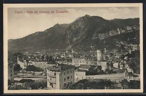 AK Trento, Vista dal Convento dei Cappuccini