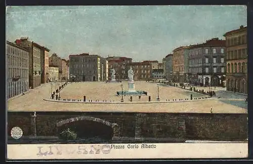 AK Livorno, Piazza Carlo Alberto