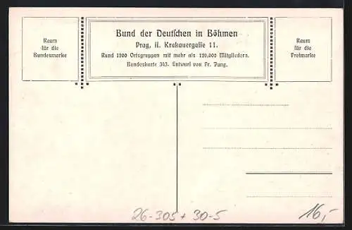 Künstler-AK Franz Jung-Ilsenheim: Ein Karpathenmärchen, Soldaten als Elfen vertreiben den Bär