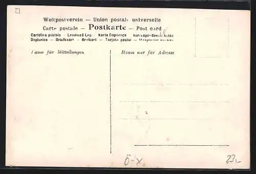 AK Scheibbs, Durchschlag des Hochpyhra-Stollens 1906, Festzug und Feier